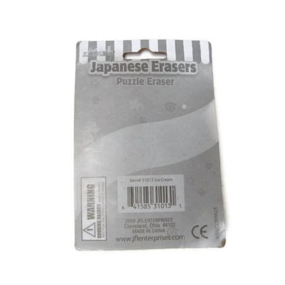 Just For Laughs Japanese ice cream erasers - Picture 3 of 3